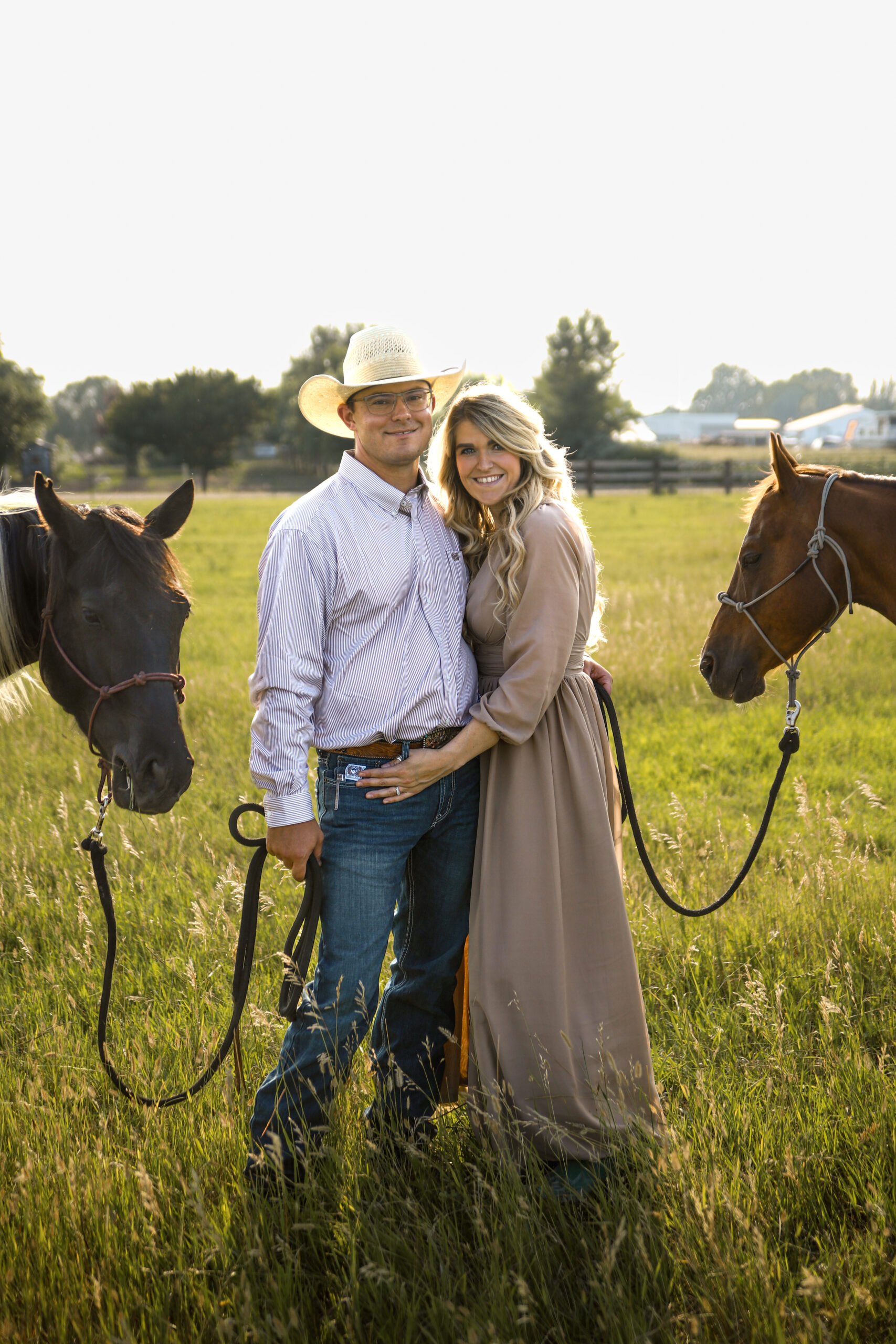 Lexy Tabbert family and horses Missouri River