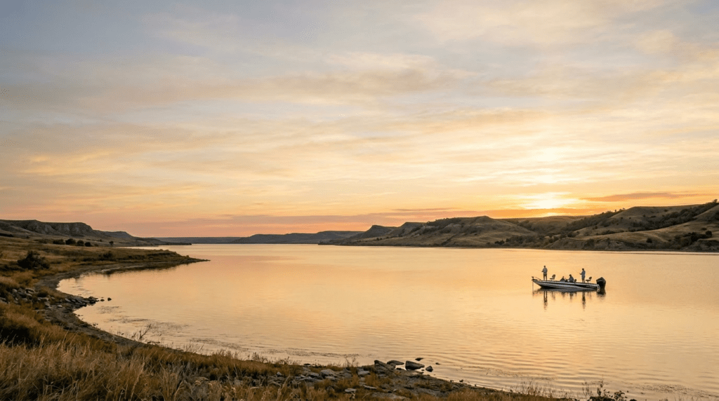 walleye fishing boat